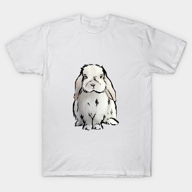 Lop eared bunny T-Shirt by The F* cake